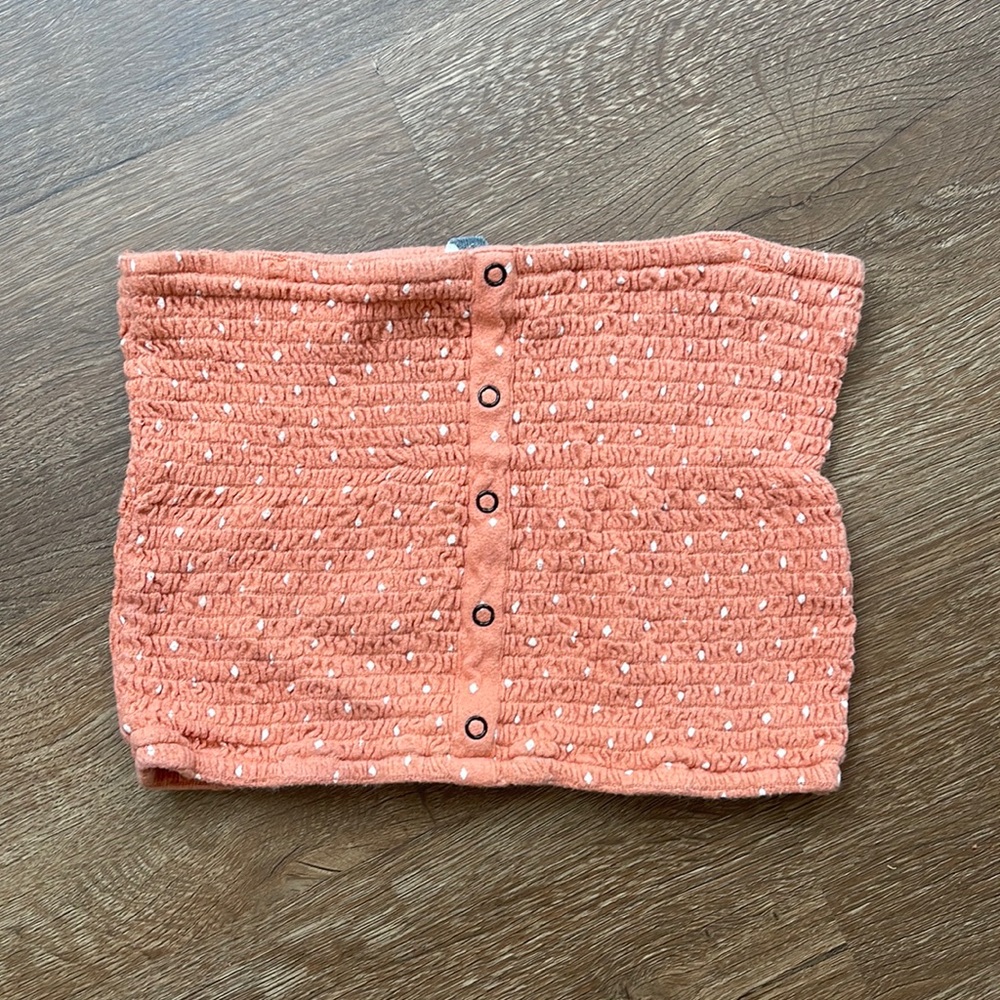 Roxy crop top strapless